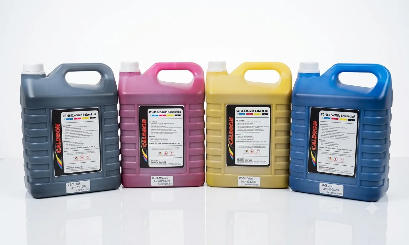 CG06 Solvent Ink | Vibrant, Clog-Free Solvent Printer Ink for Outdoor Signage