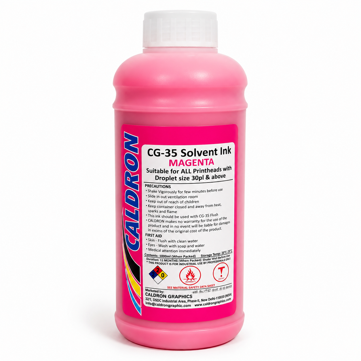 CALDRON CG-35 Solvent Ink | Economical Solvent Ink for Wide Format Printers